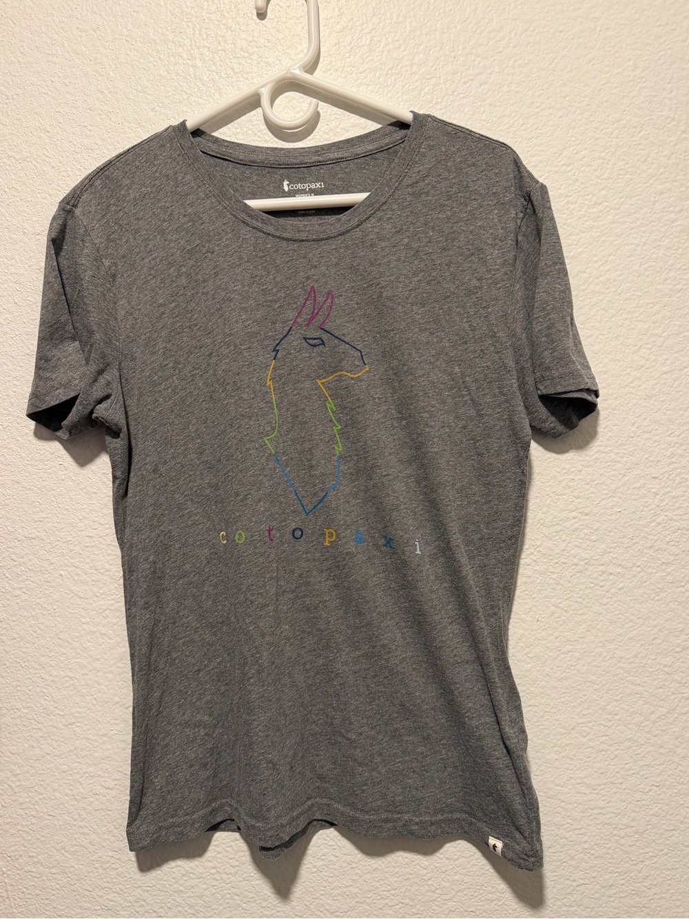 Cotopaxi Llama Cotton T-Shirt Medium Grey